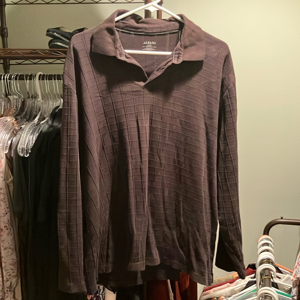 🌺 Brown Long Sleeve Shirt